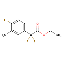 Ethyl 2,2-Difluoro-2-(4-fluoro-3-methylphenyl)acetate