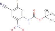 4-(Boc-Amino)-2-fluoro-5-nitrobenzonitrile