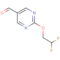 2-(2,2-Difluoroethoxy)pyrimidine-5-carbaldehyde