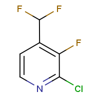 2-Chloro-4-(difluoromethyl)-3-fluoropyridine