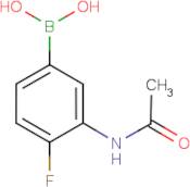 3-Acetamido-4-fluorobenzeneboronic acid