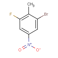 2-Bromo-6-fluoro-4-nitrotoluene