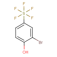 3-Bromo-4-hydroxyphenylsulphur pentafluoride