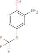 2-Amino-4-[(trifluoromethyl)thio]phenol