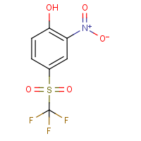 2-Nitro-4-[(trifluoromethyl)sulphonyl]phenol