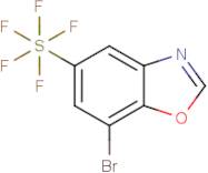 7-Bromo-5-(pentafluorothio)-1,3-benzoxazole