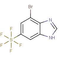 4-Bromo-6-(pentafluorothio)-1H-benzimidazole