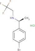 N-[(1S)-1-(4-Bromophenyl)ethyl]-2,2,2-trifluoroethanamine hydrochloride