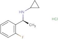 N-[(1S)-1-(2-Fluorophenyl)ethyl]cyclopropanamine hydrochloride