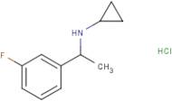 N-[1-(3-Fluorophenyl)ethyl]cyclopropanamine hydrochloride