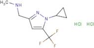 3-(N-Methyl-aminomethyl)-1-(cyclopropyl)-5-(trifluoromethyl)-1H-pyrazole dihydrochloride