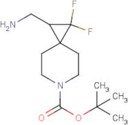 tert-butyl 2-(aminomethyl)-1,1-difluoro-6-azaspiro[2.5]octane-6-carboxylate