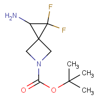 tert-Butyl 2-amino-1,1-difluoro-5-azaspiro[2.3]hexane-5-carboxylate