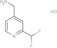 4-(Aminomethyl)-2-(difluoromethyl)pyridine hydrochloride