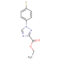 Ethyl 1-(4-fluorophenyl)-1,2,4-triazole-3-carboxylate