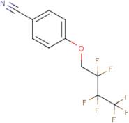 4-(2,2,3,3,4,4,4-Heptafluorobutoxy)benzonitrile