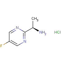 (1R)-1-(5-Fluoropyrimidin-2-yl)ethan-1-amine hydrochloride