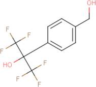 1,1,1,3,3,3-Hexafluoro-2-[4-(hydroxymethyl)phenyl]propan-2-ol