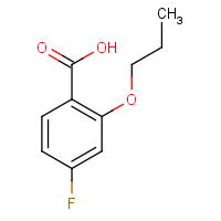 4-Fluoro-2-propoxybenzoic acid