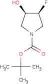 tert-Butyl (3S,4R)-3-fluoro-4-hydroxypyrrolidine-1-carboxylate