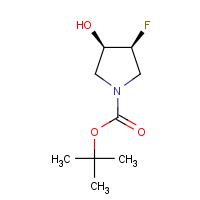 tert-Butyl (3S,4R)-3-fluoro-4-hydroxypyrrolidine-1-carboxylate