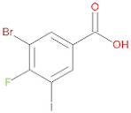 3-Bromo-4-fluoro-5-iodobenzoic acid