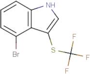 4-Bromo-3-(trifluoromethylthio)indole