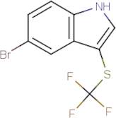 5-Bromo-3-(trifluoromethylthio)indole