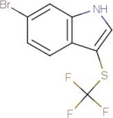 6-Bromo-3-(trifluoromethylthio)indole