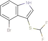 4-Bromo-3-(difluoromethylthio)indole