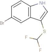 5-Bromo-3-(difluoromethylthio)indole