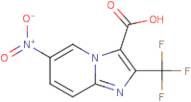 6-Nitro-2-(trifluoromethyl)imidazo[1,2-a]pyridine-3-carboxylic acid