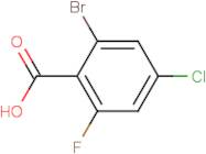 2-Bromo-4-chloro-6-fluorobenzoic acid