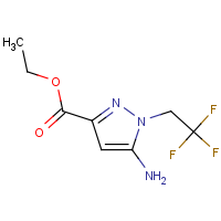 Ethyl 5-amino-1-(2,2,2-trifluoroethyl)pyrazole-3-carboxylate