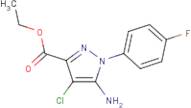 Ethyl 5-amino-4-chloro-1-(4-fluorophenyl)pyrazole-3-carboxylate