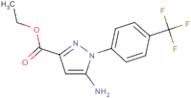 Ethyl 5-amino-1-[4-(trifluoromethyl)phenyl]pyrazole-3-carboxylate