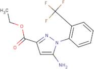 Ethyl 5-amino-1-[2-(trifluoromethyl)phenyl]pyrazole-3-carboxylate