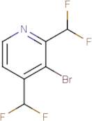 3-Bromo-2,4-bis(difluoromethyl)pyridine