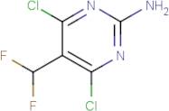 4,6-Dichloro-5-(difluoromethyl)pyrimidin-2-amine