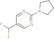 5-(Difluoromethyl)-2-pyrrolidin-1-yl-pyrimidine