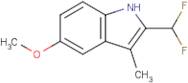 2-(Difluoromethyl)-5-methoxy-3-methyl-1H-indole