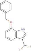 7-benzyloxy-3-(difluoromethyl)-1H-indole