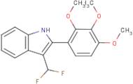 3-(Difluoromethyl)-2-(2,3,4-trimethoxyphenyl)-1H-indole