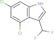 4,6-Dichloro-3-(difluoromethyl)-1H-indole