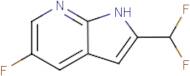 2-(Difluoromethyl)-5-fluoro-1H-pyrrolo[2,3-b]pyridine