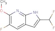 2-(Difluoromethyl)-5-fluoro-6-methoxy-1H-pyrrolo[2,3-b]pyridine