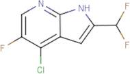 4-Chloro-2-(difluoromethyl)-5-fluoro-1H-pyrrolo[2,3-b]pyridine