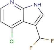 4-Chloro-3-(difluoromethyl)-1H-pyrrolo[2,3-b]pyridine