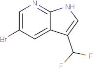 5-Bromo-3-(difluoromethyl)-1H-pyrrolo[2,3-b]pyridine