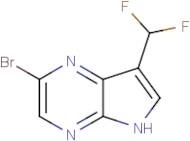 2-Bromo-7-(difluoromethyl)-5H-pyrrolo[2,3-b]pyrazine